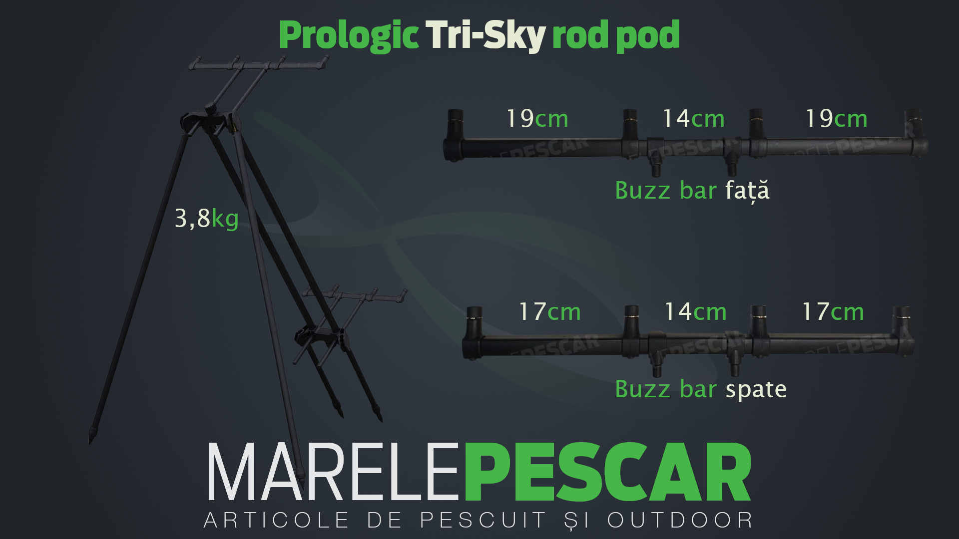 Prologic Tri-Sky rod pod