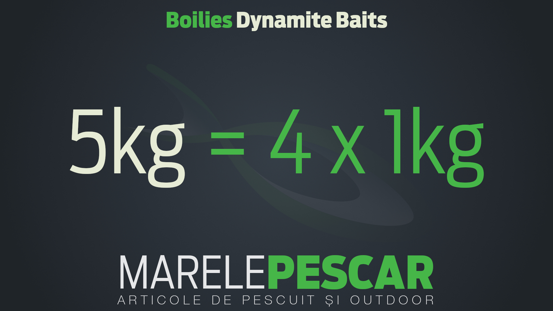 Dynamite Baits 5kg la preț de 4kg