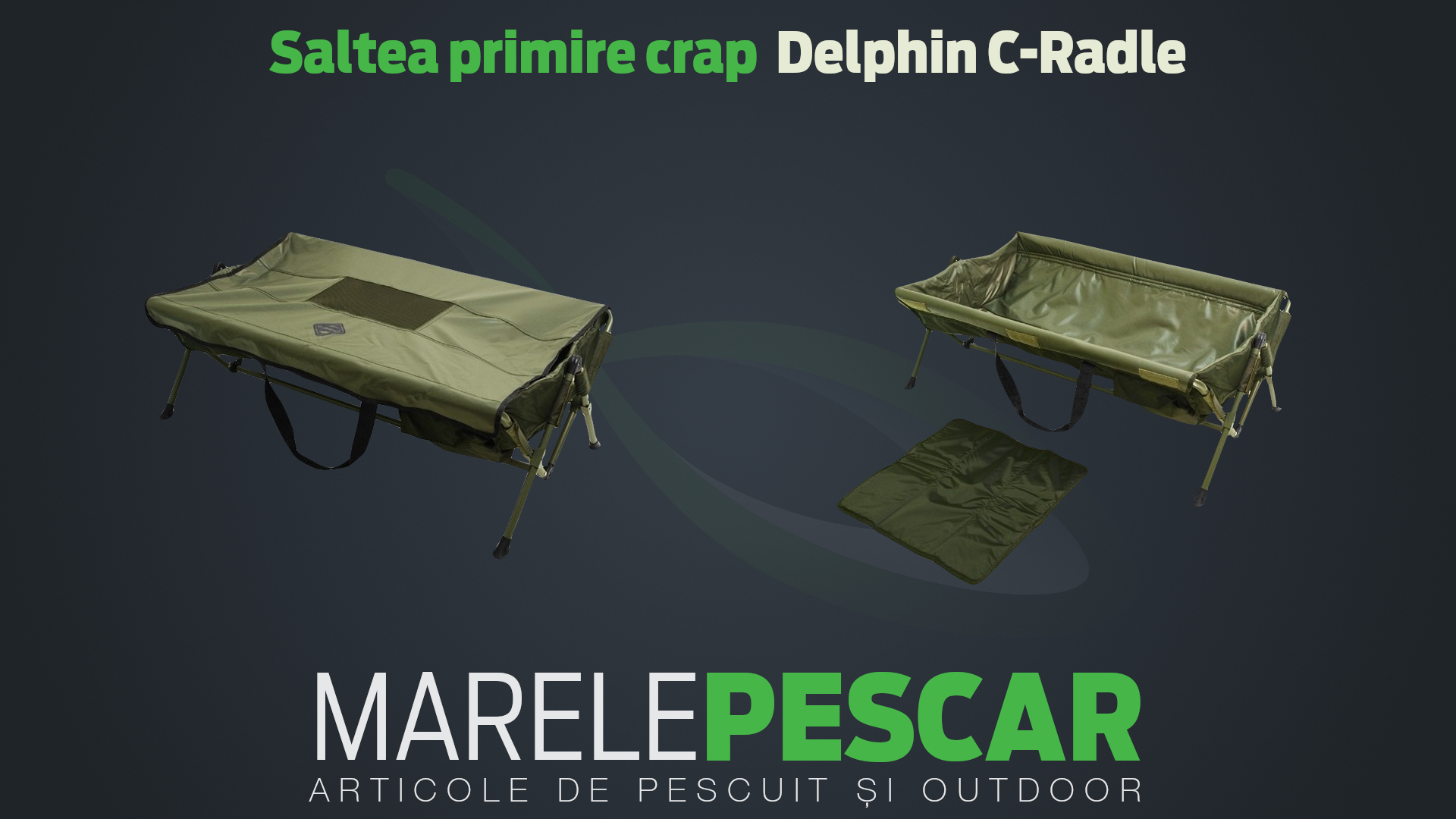 Saltea primire crap Delphin C-Radle