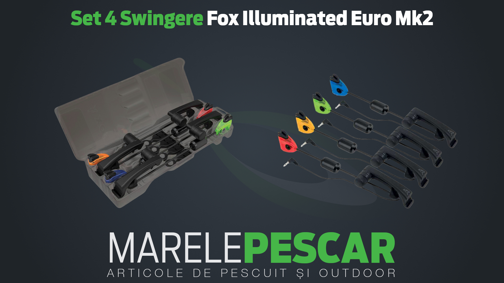 Set 4 Swingere Fox Illuminated Euro Mk2