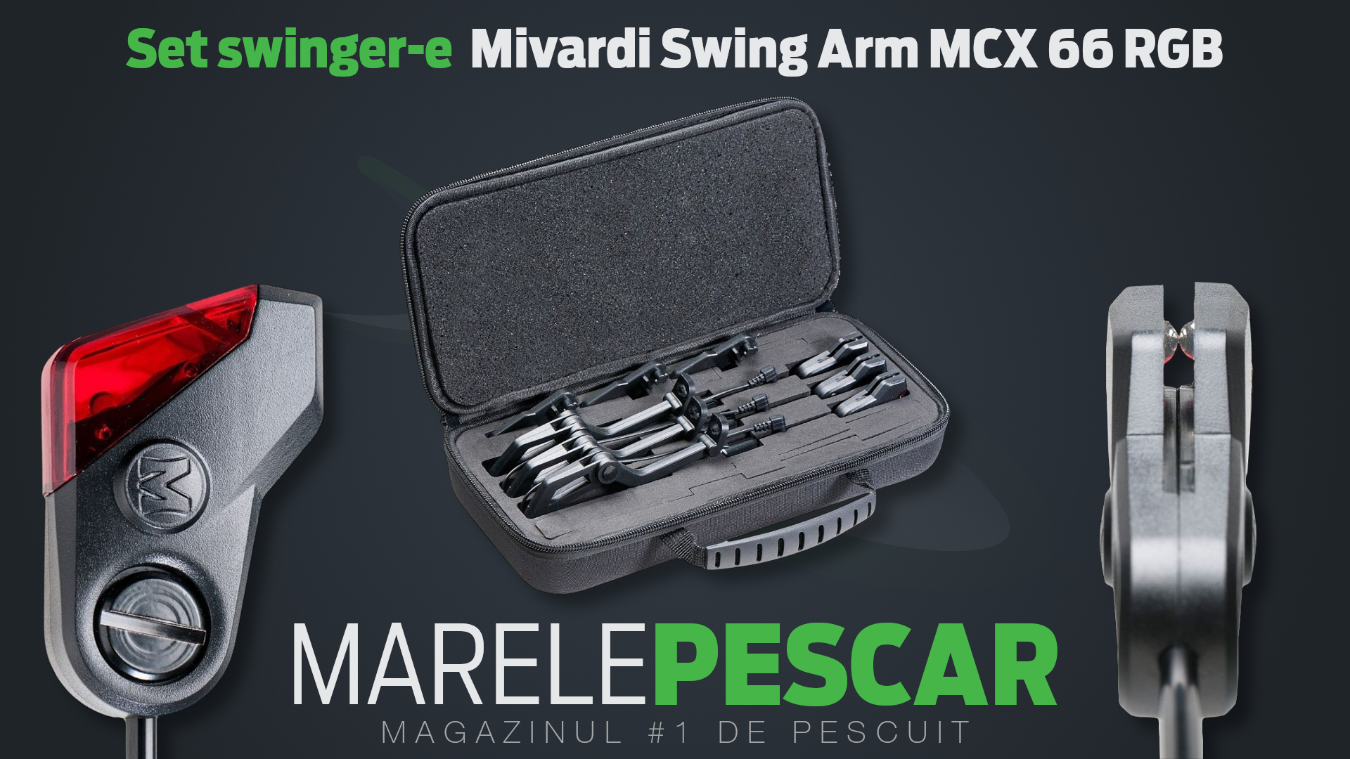 Set swinger-e Mivardi Swing Arm MCX 66 RGB