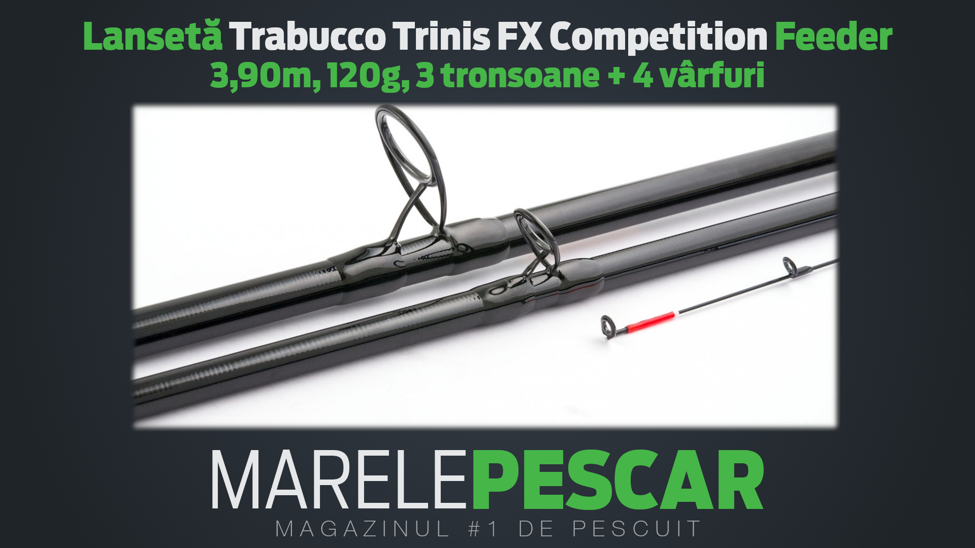 Lansetă Trabucco Trinis FX Competition Feeder