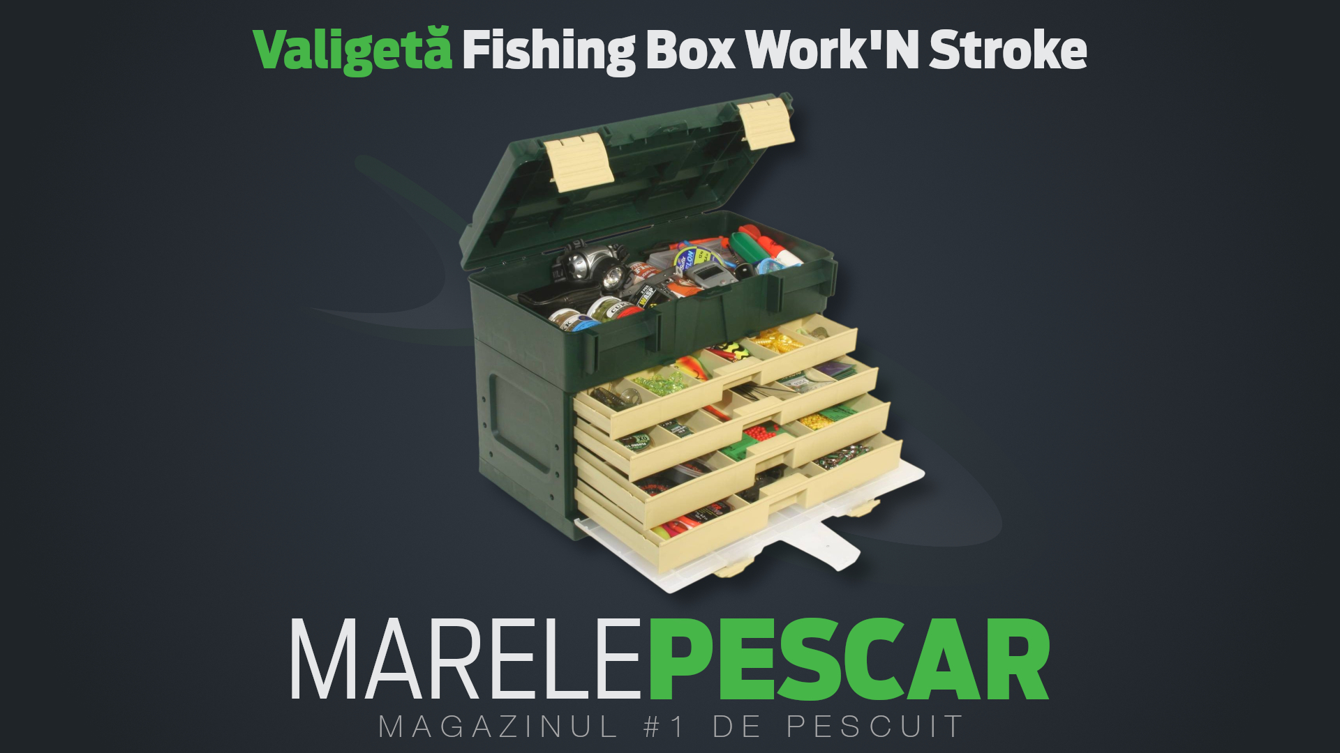 Valigetă Fishing Box Work'N Stroke 1070