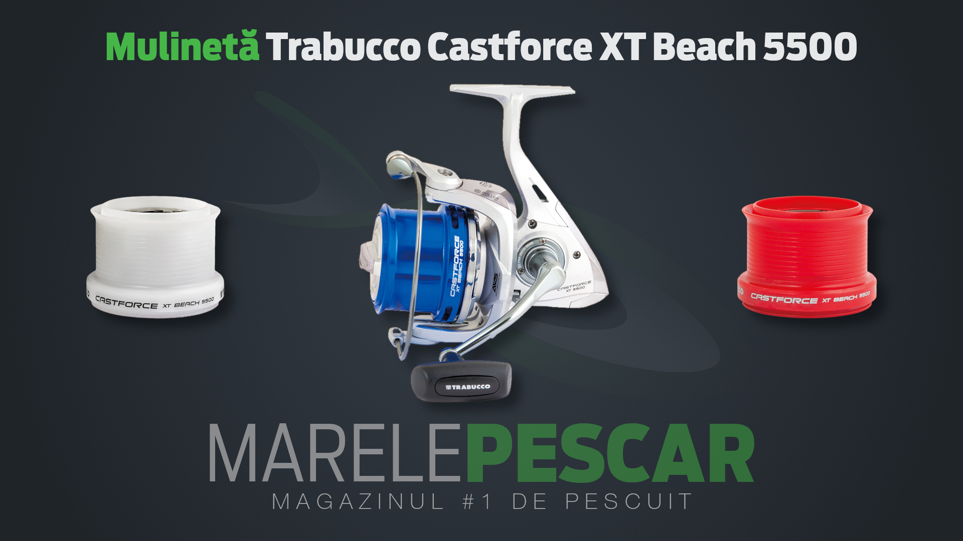Mulinetă Trabucco Castforce XT Beach 5500