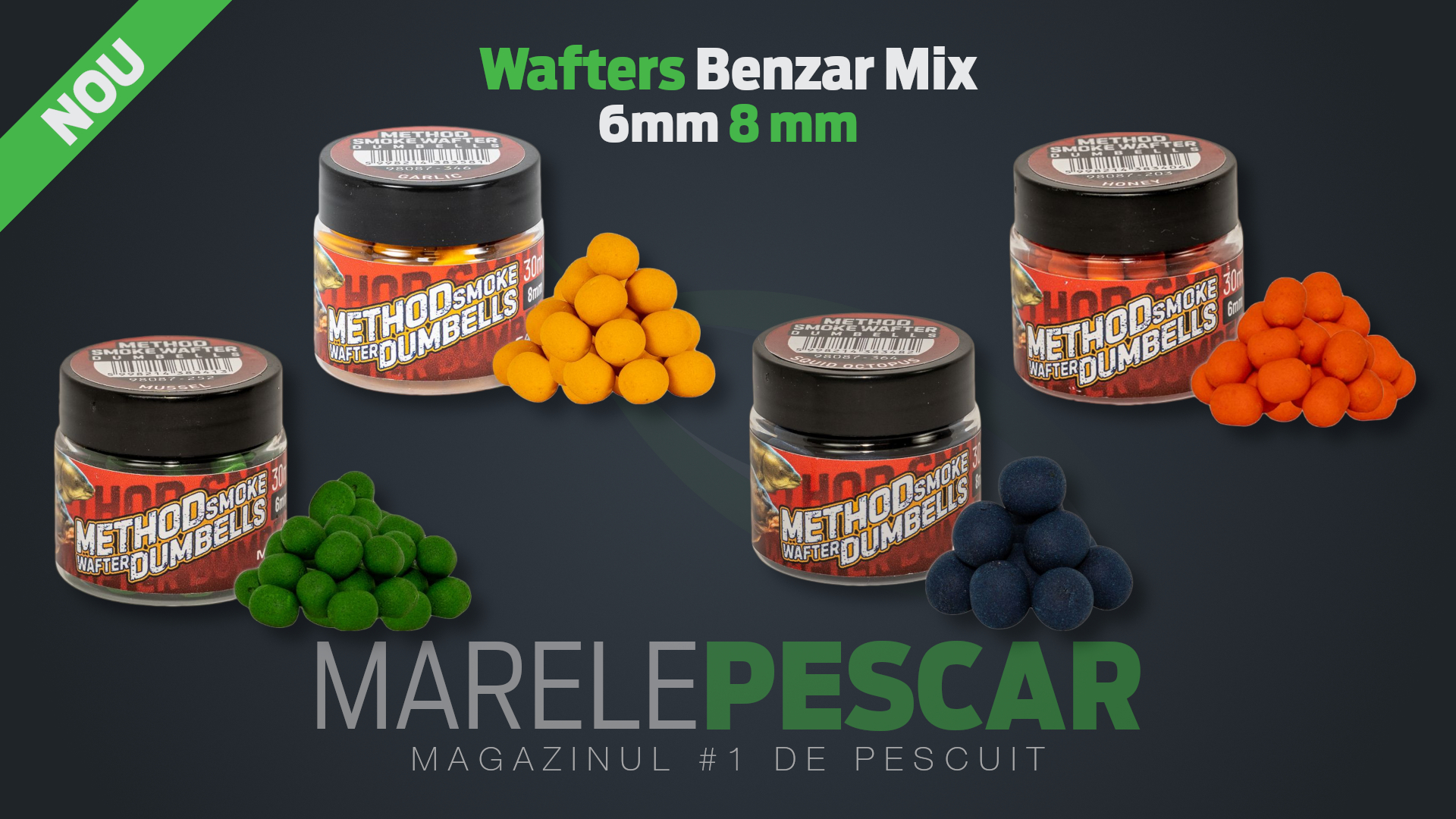Dumbell critic echilibrat Benzar Mix Smoke Wafter