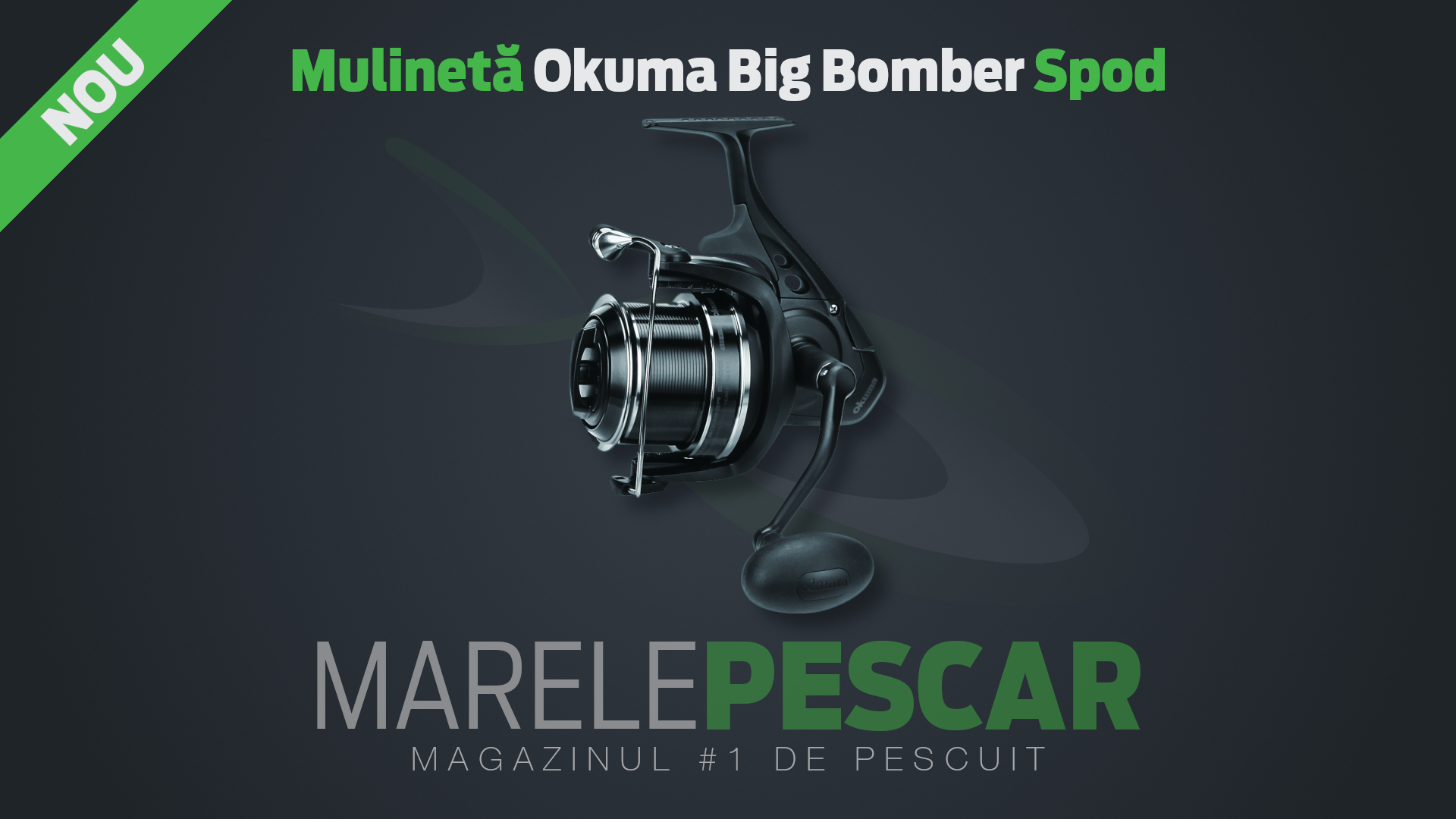Mulinetă Okuma Big Bomber Spod