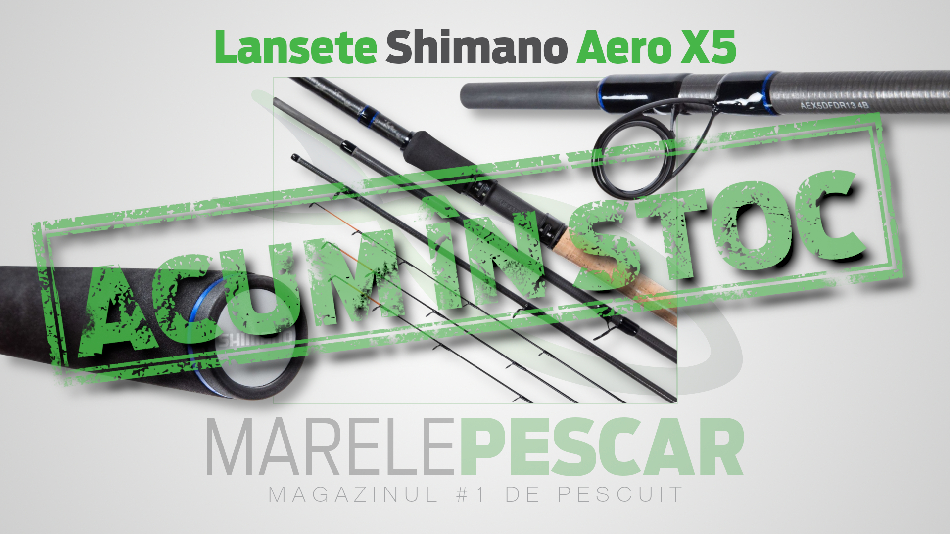 Lansete Shimano Aero X5 (acum în stoc)