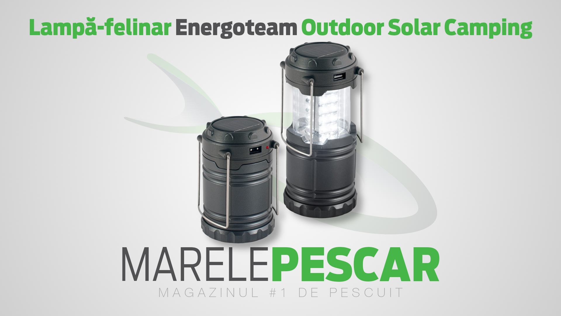 Lampă-felinar Energoteam Outdoor Solar Camping