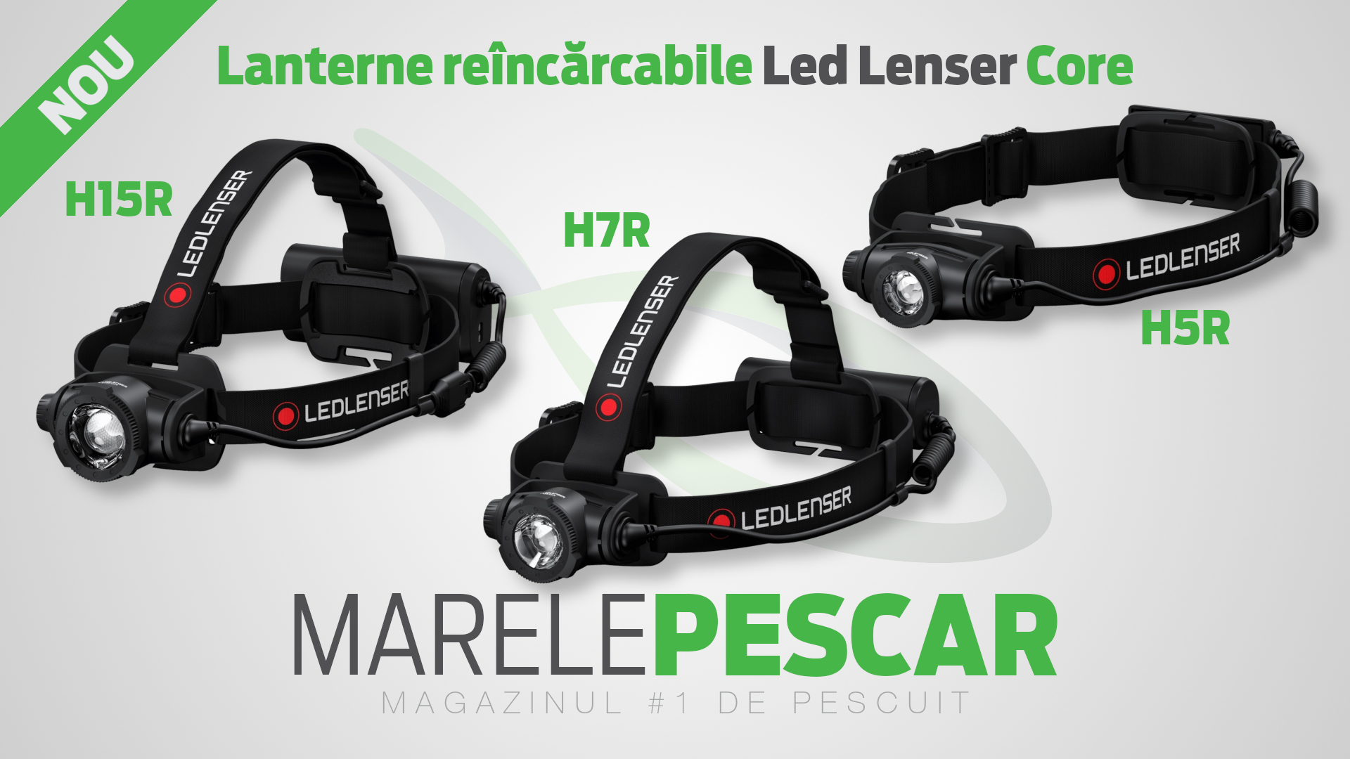 Lanterne de cap reîncărcabile Led Lenser Core