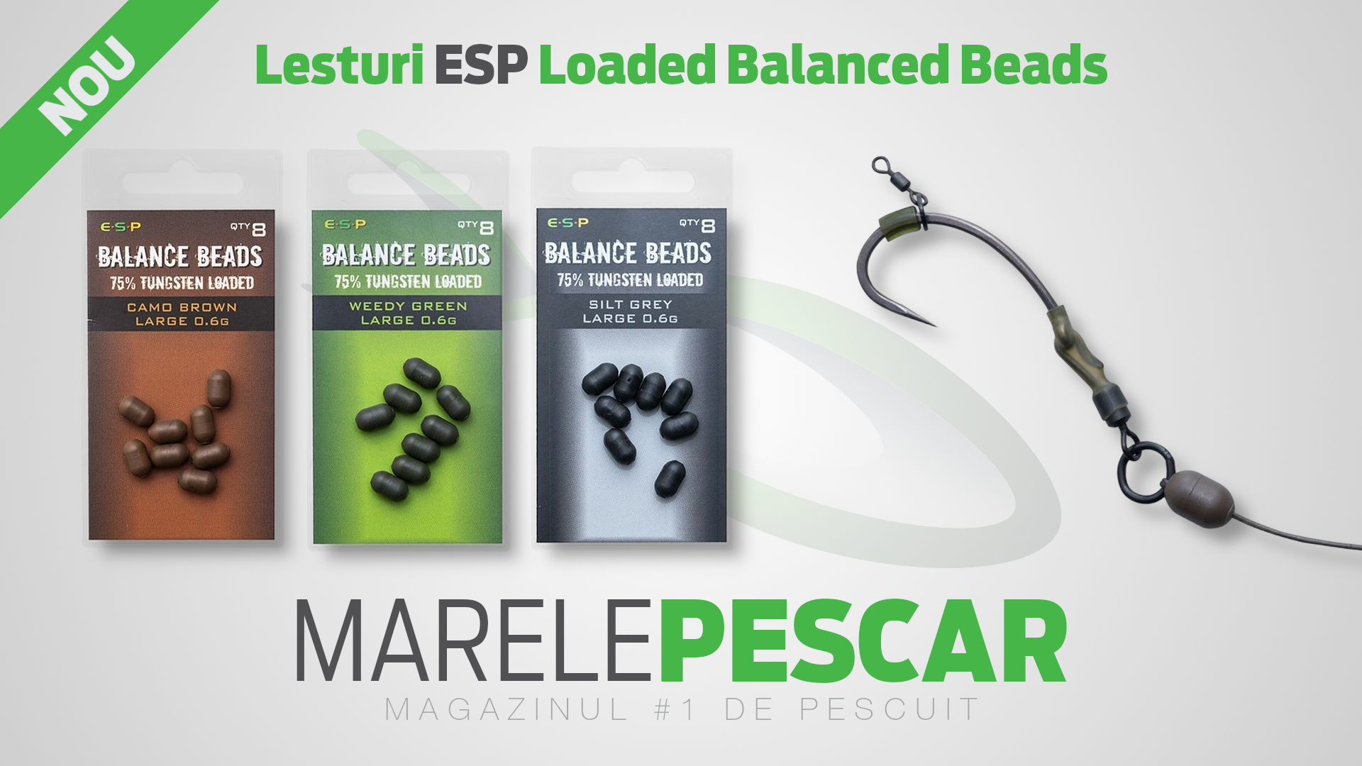 Lesturi ESP tungsten Loaded Balanced Beads