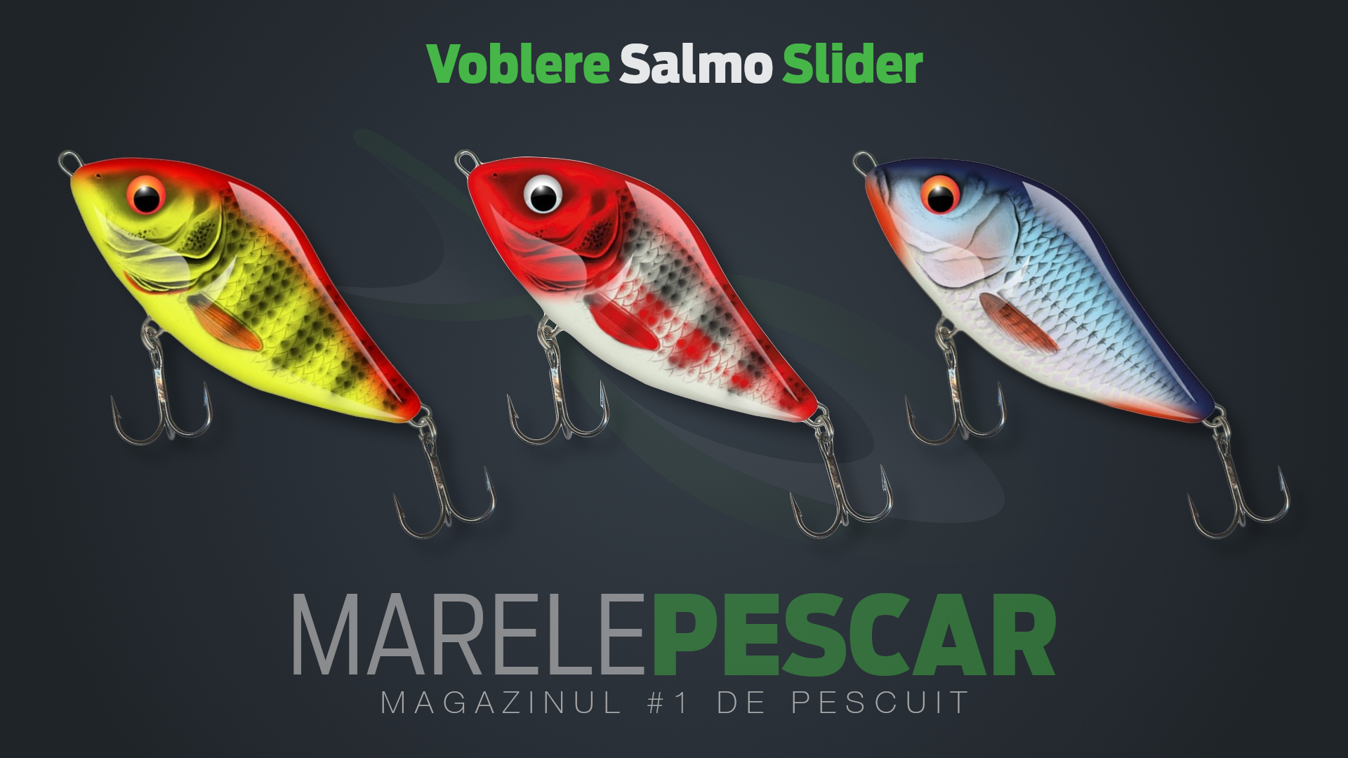 Voblere Salmo Slider