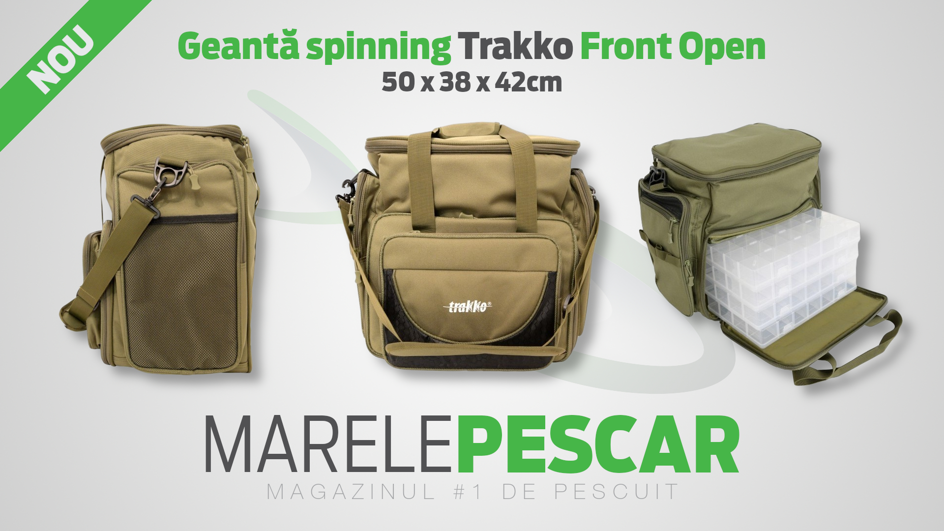 Geantă spinning Trakko Front Open