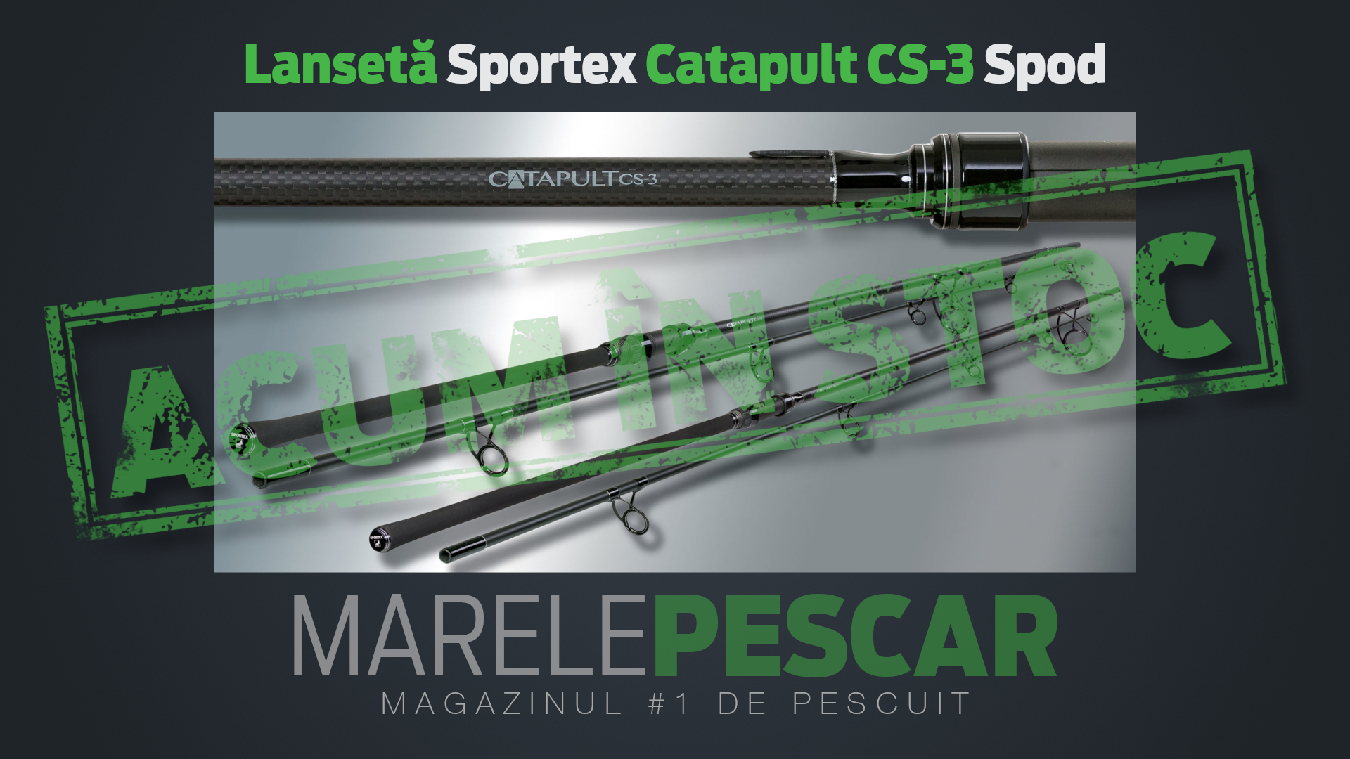 Lansetă Sportex Catapult CS-3 Spod (acum în stoc)