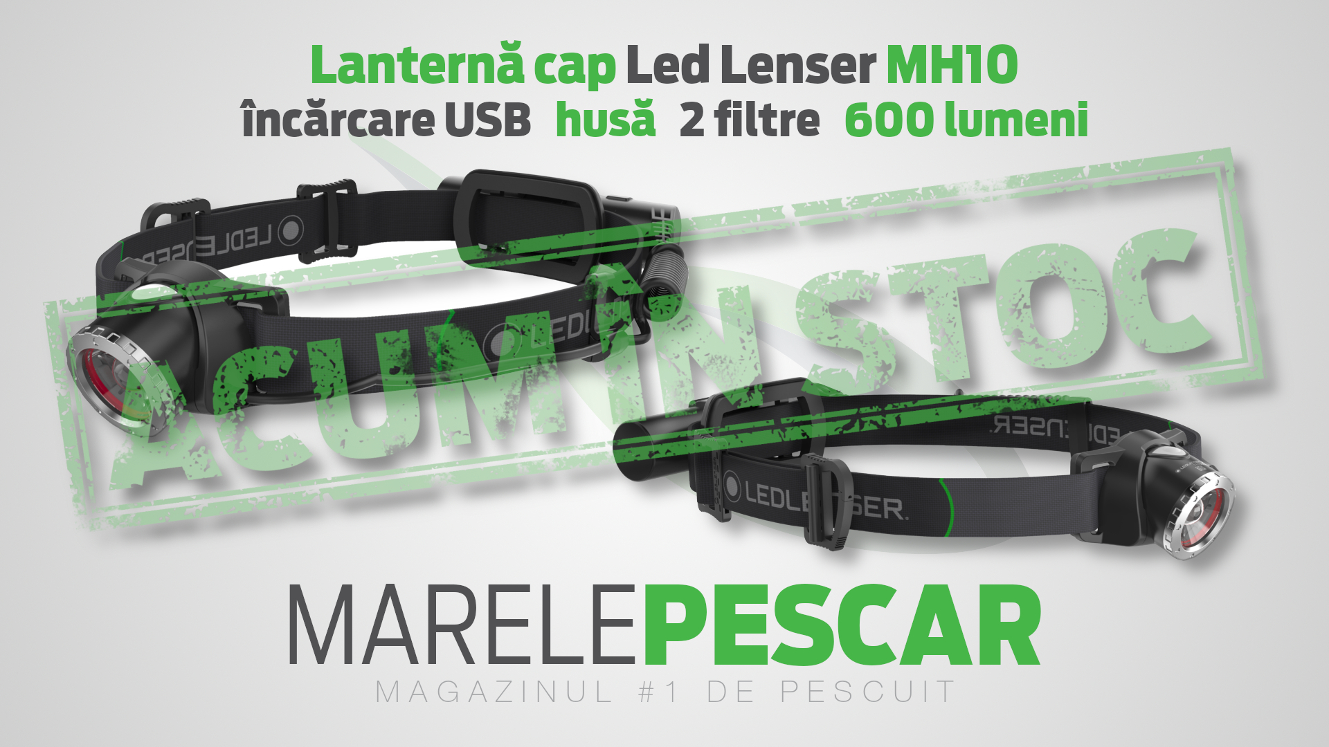 Lanternă cap Led Lenser MH10 (acum în stoc)