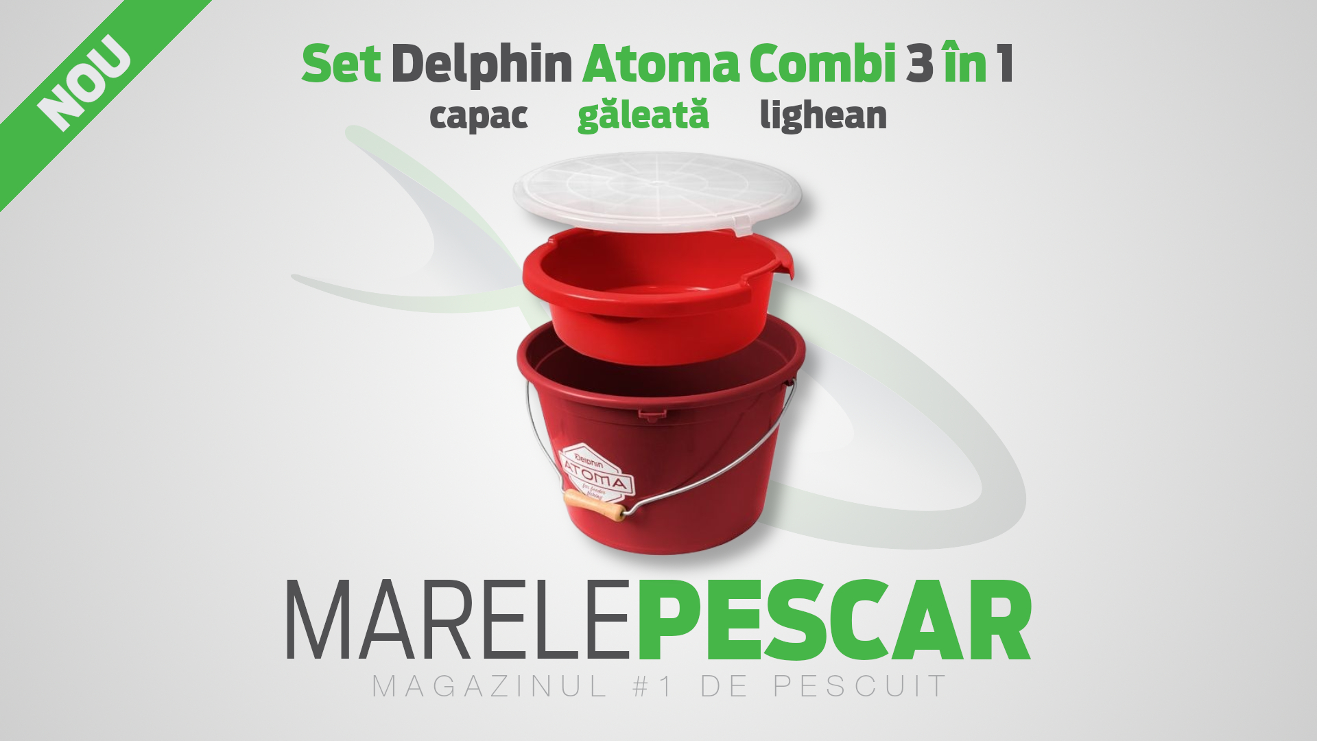Set Delphin Atoma Combi (3 în 1)