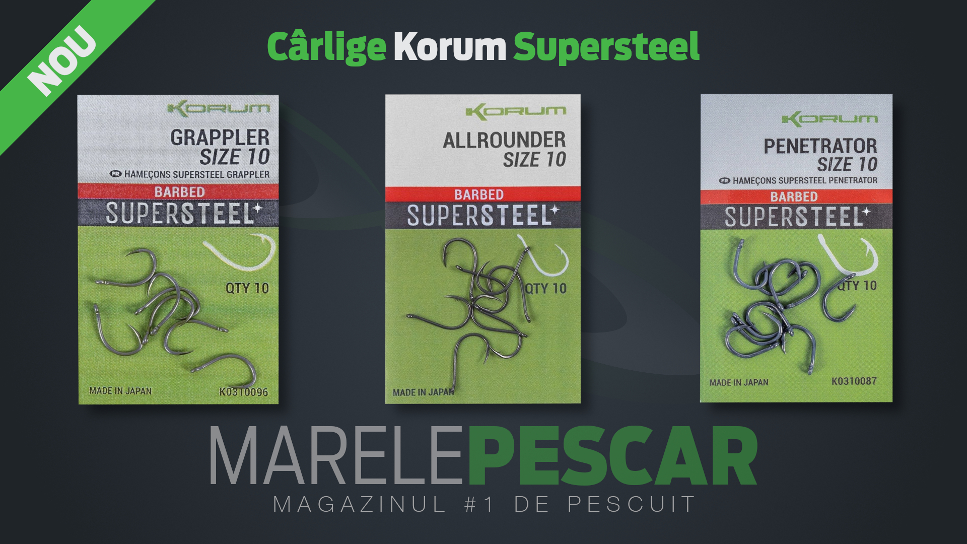 Cârlige Korum Supersteel