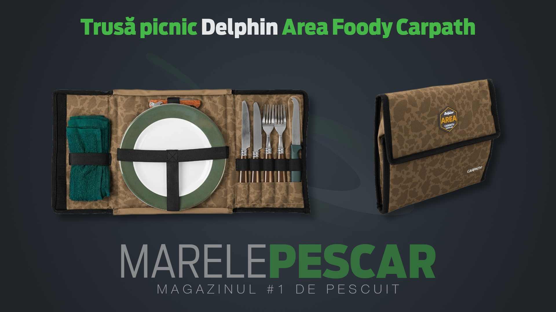 Trusă picnic Delphin Area Foody Carpath