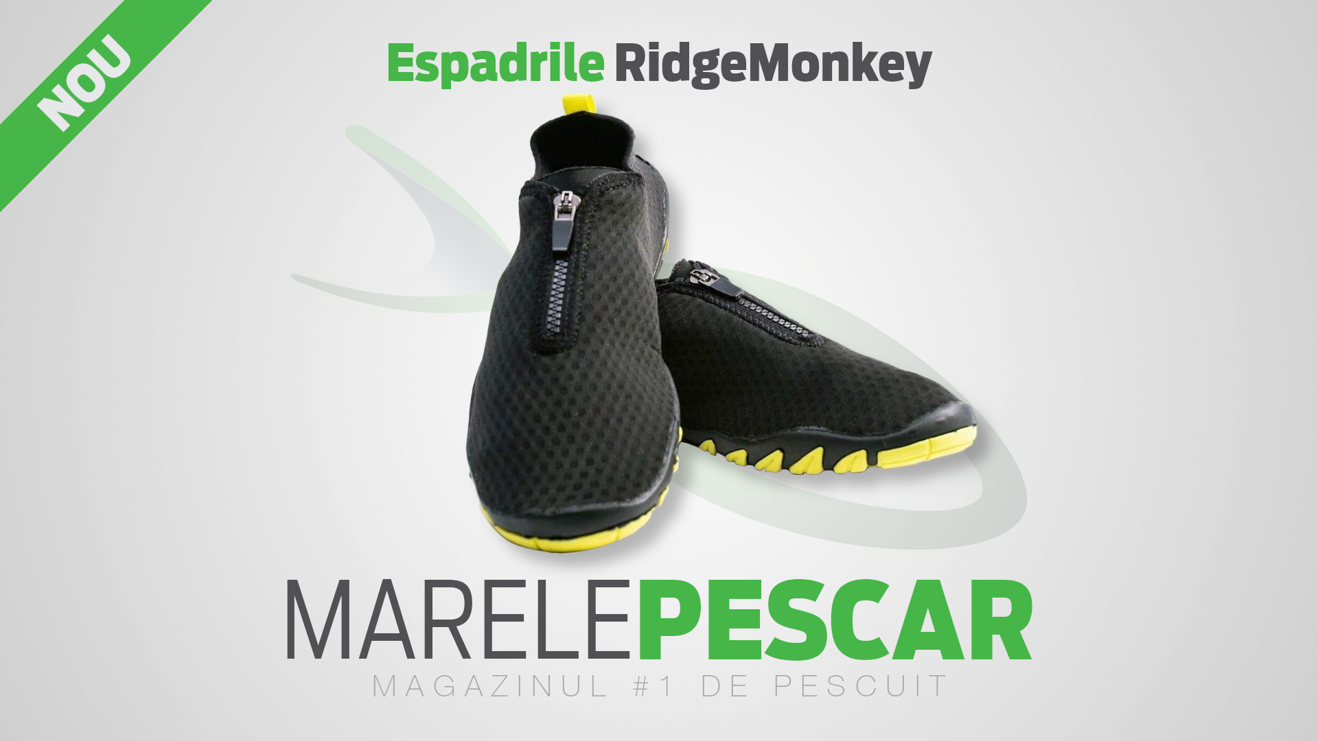 Espadrile RidgeMonkey APEarel Dropback Aqua Shoes Black