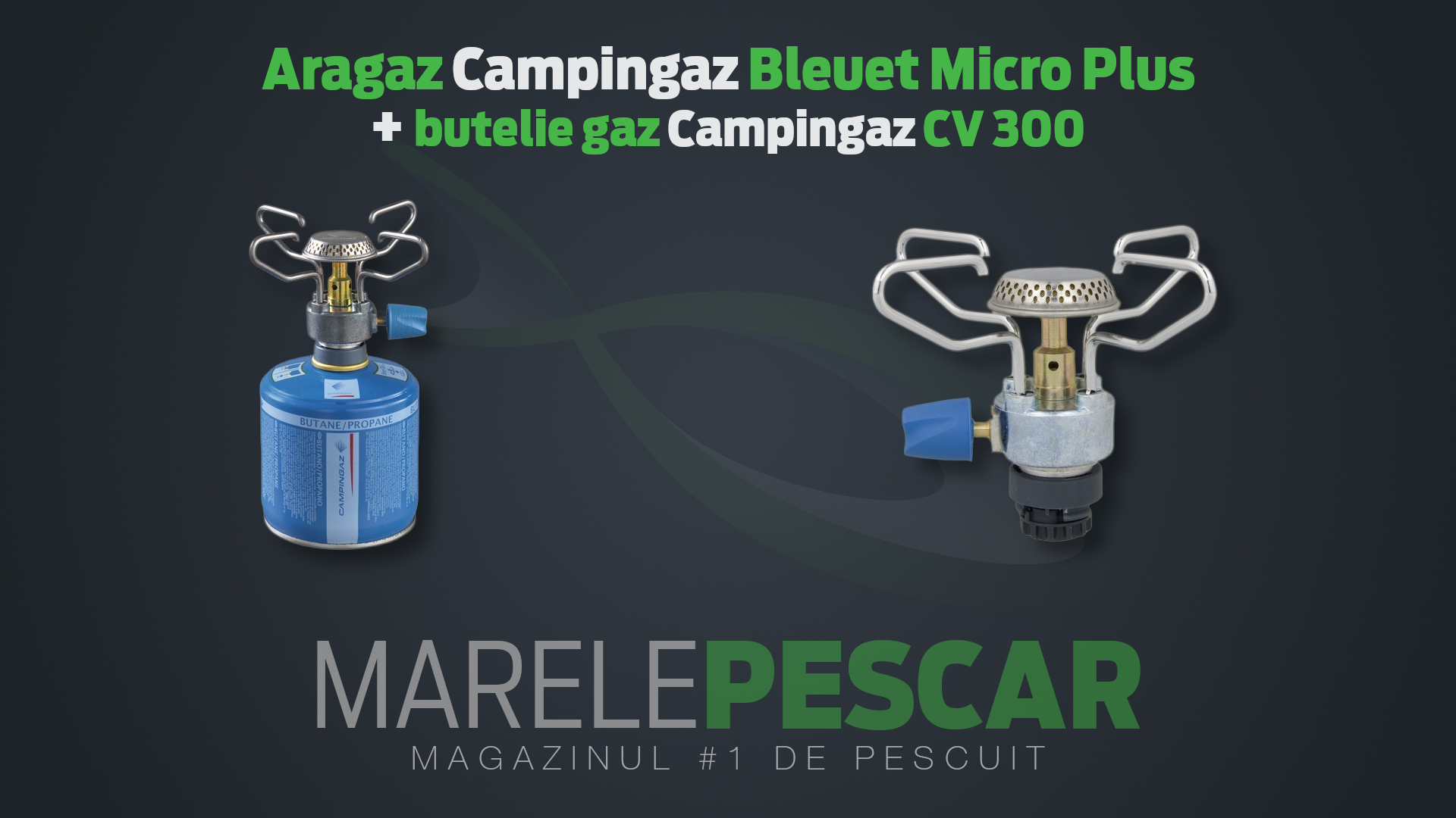 Aragaz Campingaz Bleuet Micro Plus + butelie gaz Campingaz CV 300
