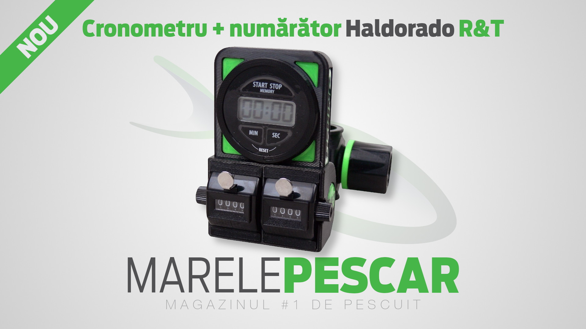 Cronometru + numărător Haldorado R&T