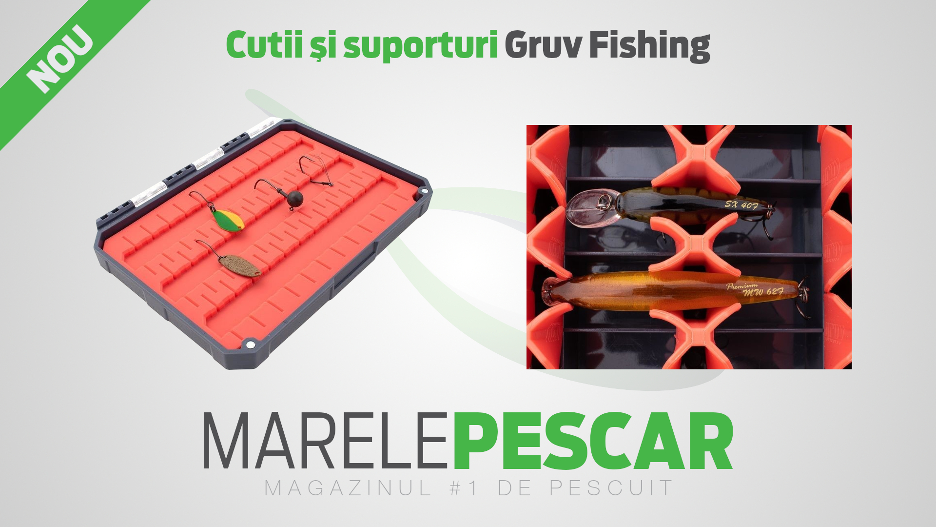 Cutii și suporturi Gruv Fishing