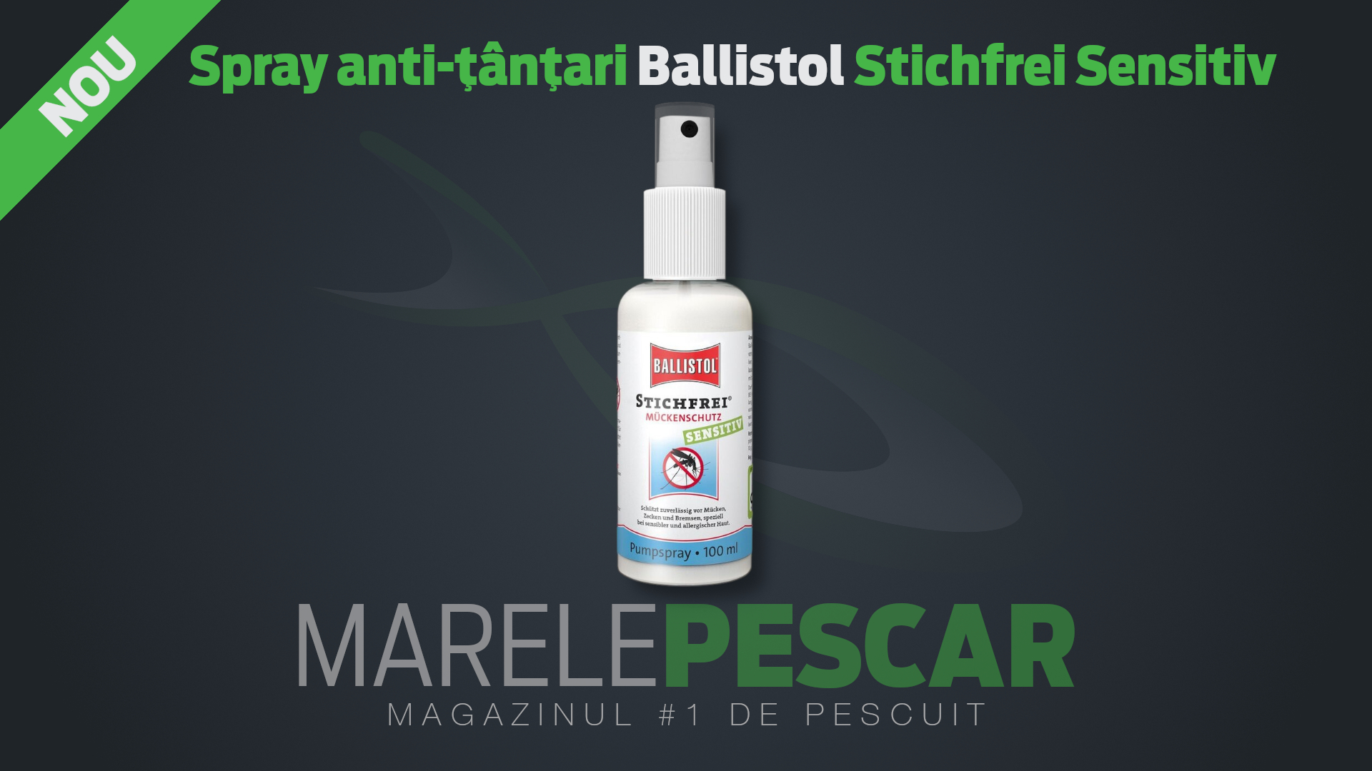 Spray anti-țânțari Ballistol Stichfrei Sensitiv