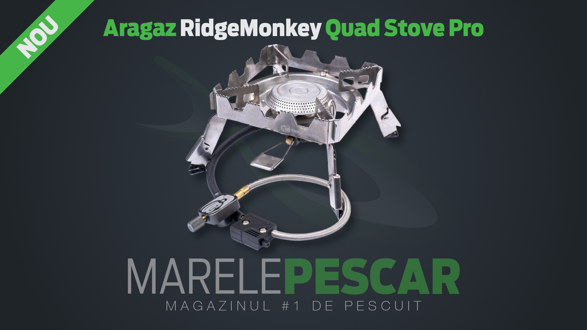 Aragaz RidgeMonkey Quad Stove Pro