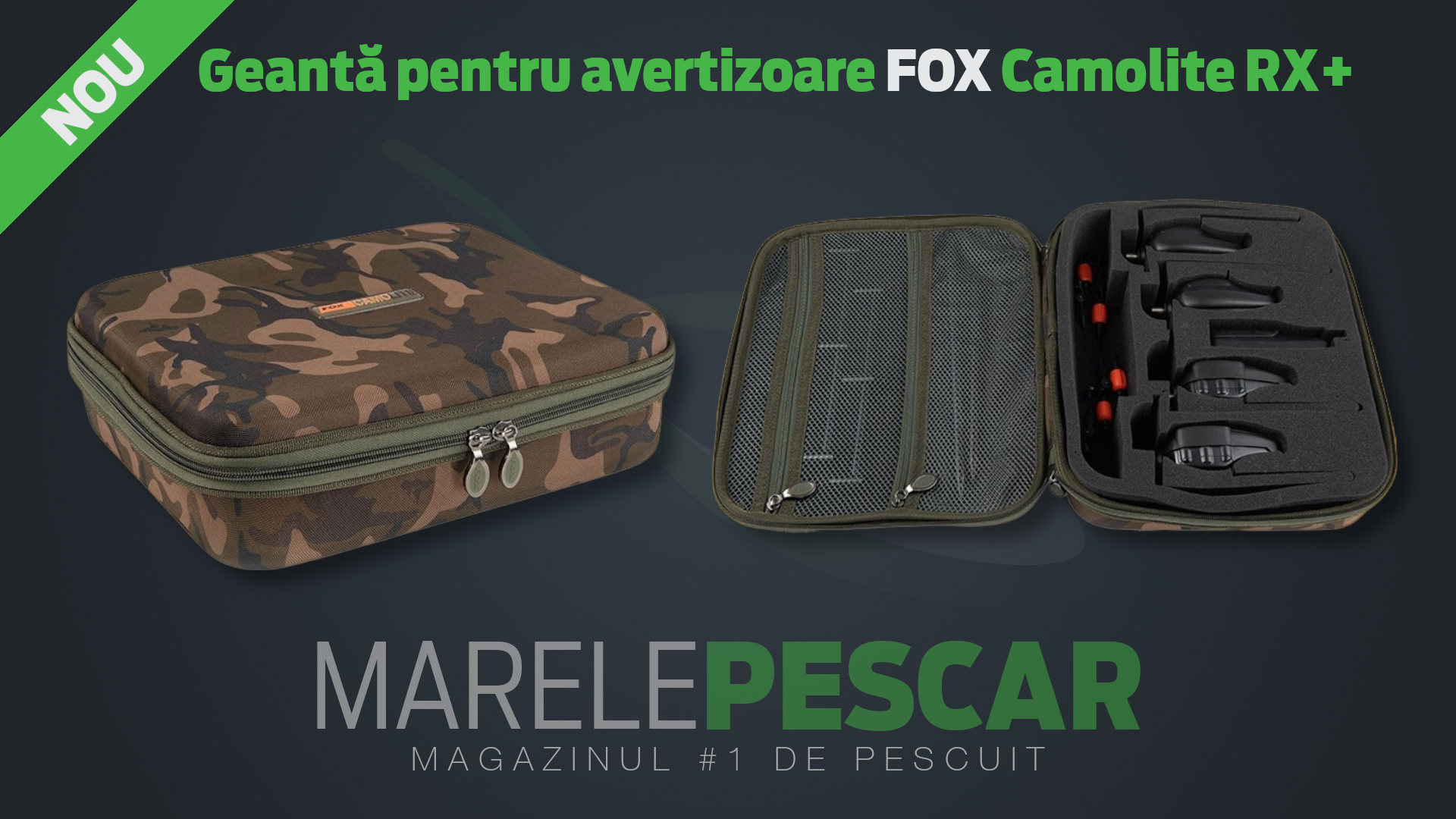 Geantă pentru avertizoare FOX Camolite RX+