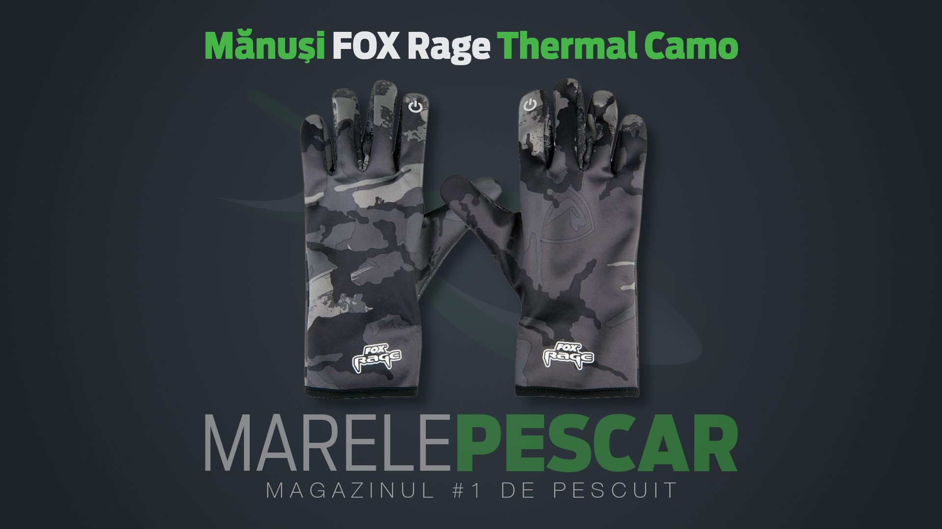 Mănuși FOX Rage Thermal Camo