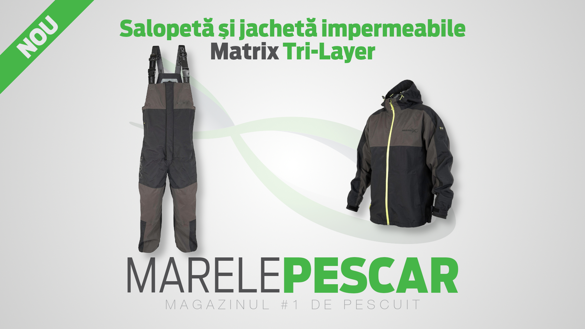 Salopetă și jachetă impermeabile Matrix Tri-Layer