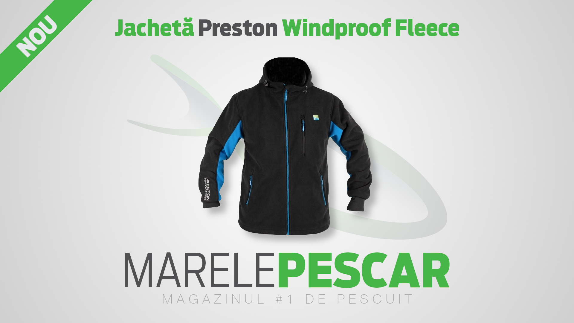 Jachetă Preston Windproof Fleece