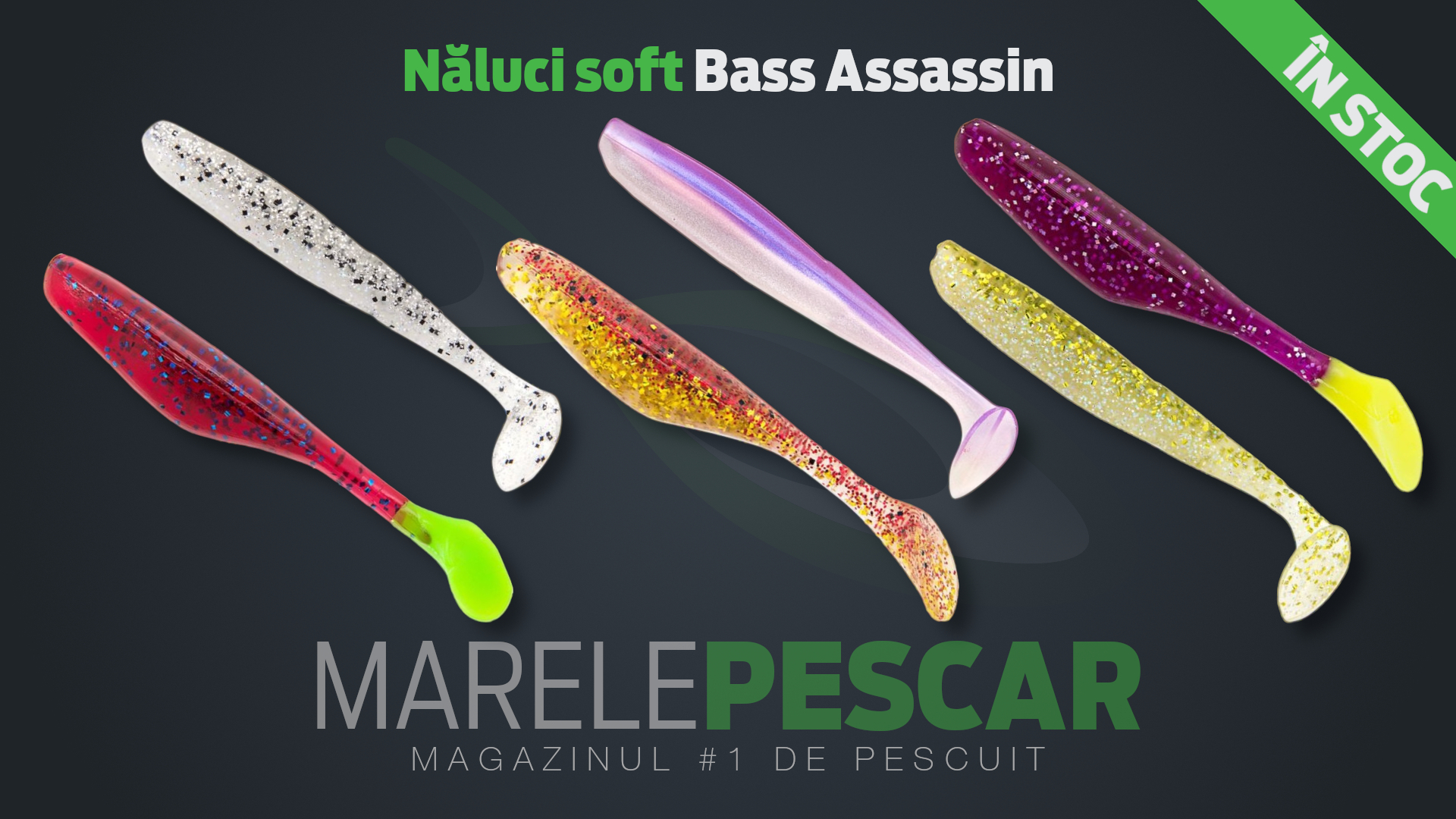 Năluci soft Bass Assassin (în stoc)