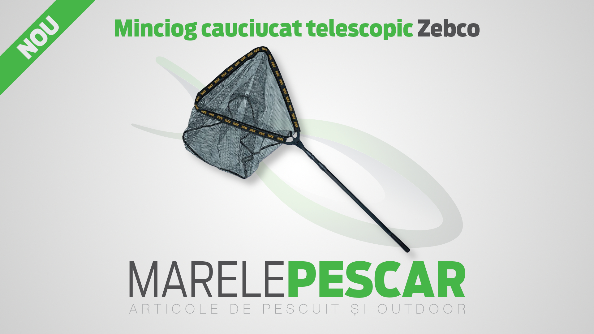 Minciog cauciucat telescopic Zebco