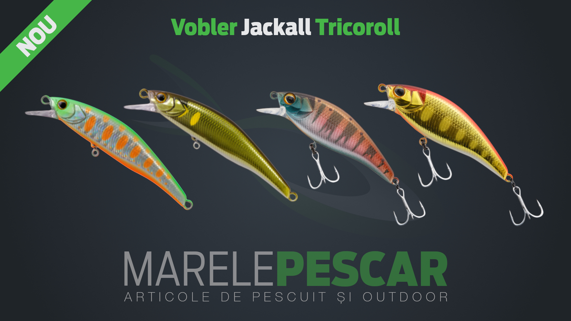 Vobler Jackall Tricoroll
