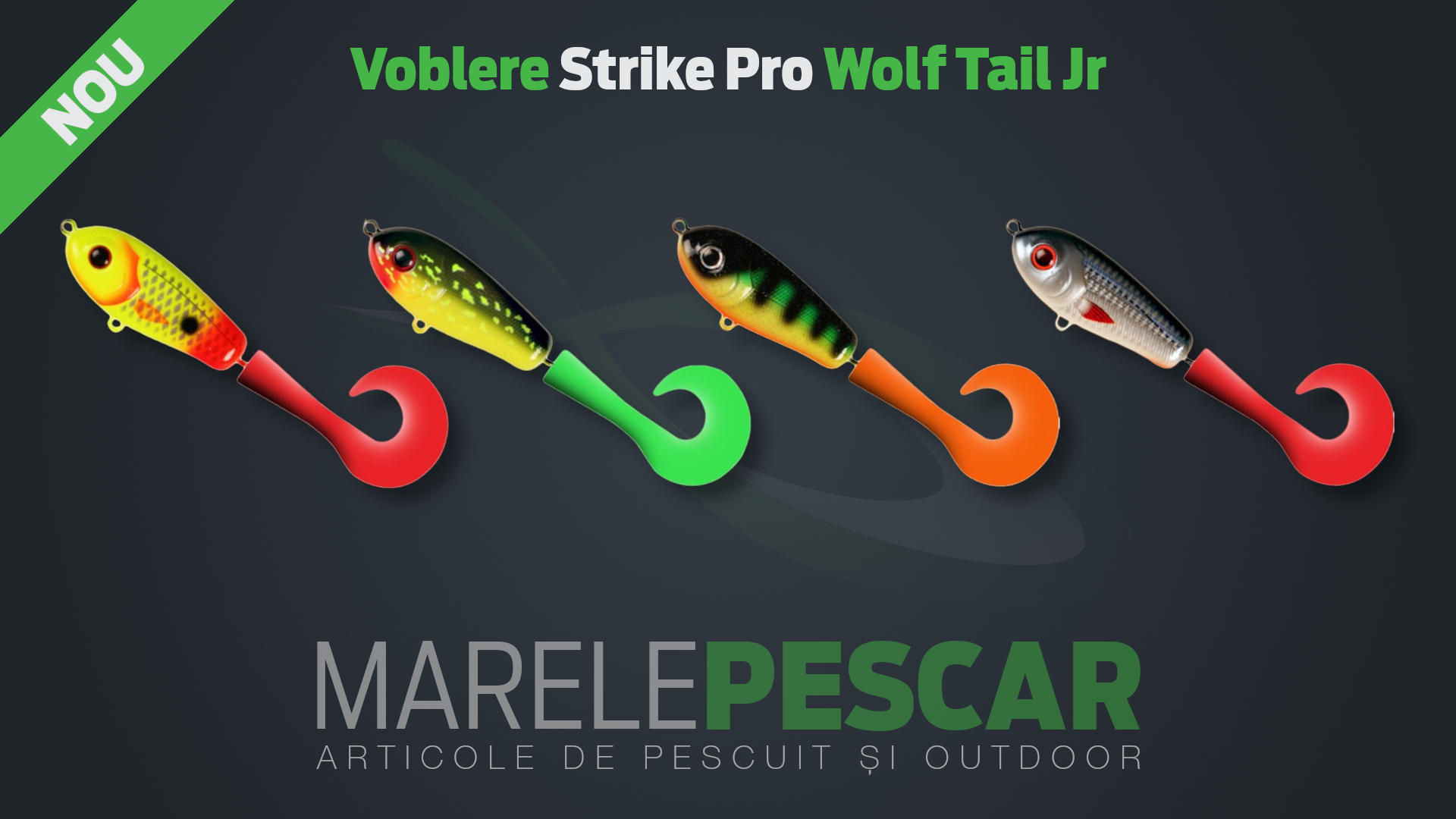 Voblere Strike Pro Wolf Tail Jr