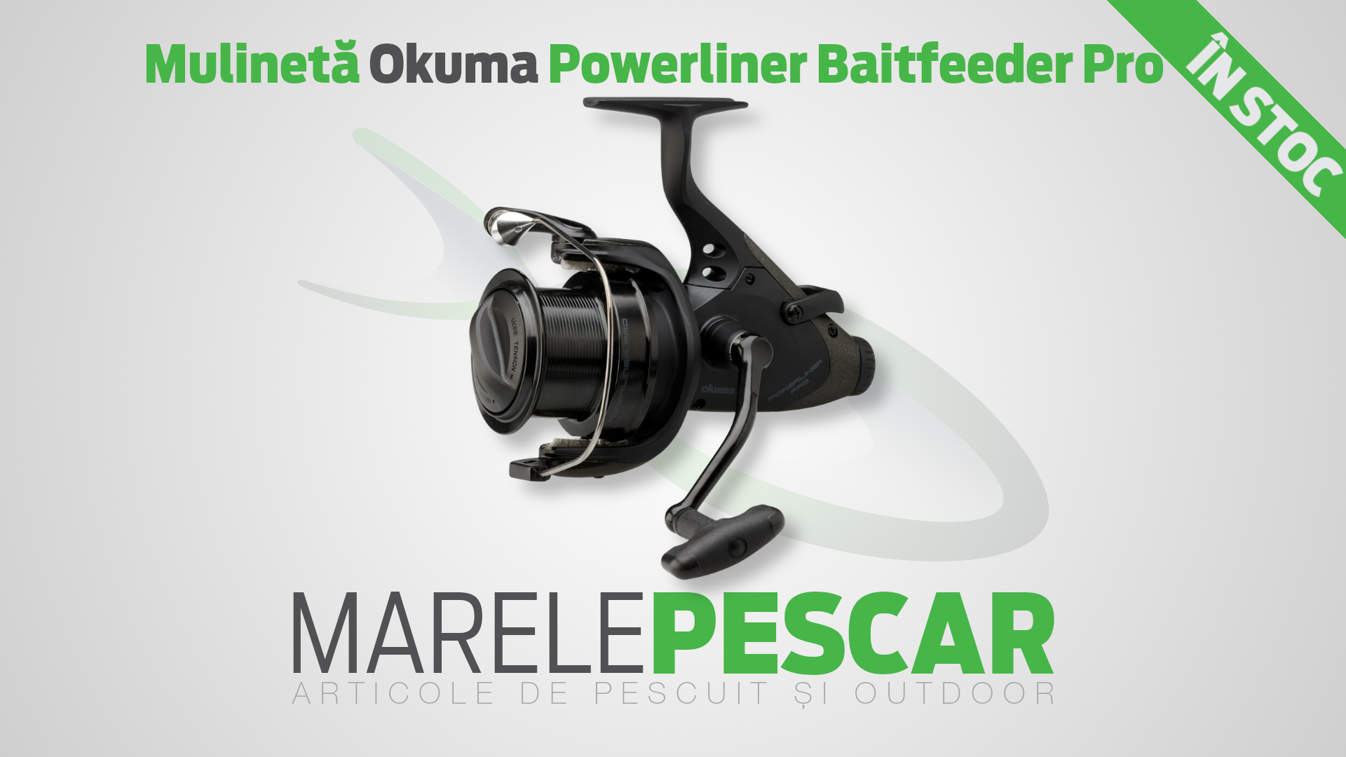 Mulinetă Okuma Powerliner Baitfeeder Pro (în stoc) - MarelePescar