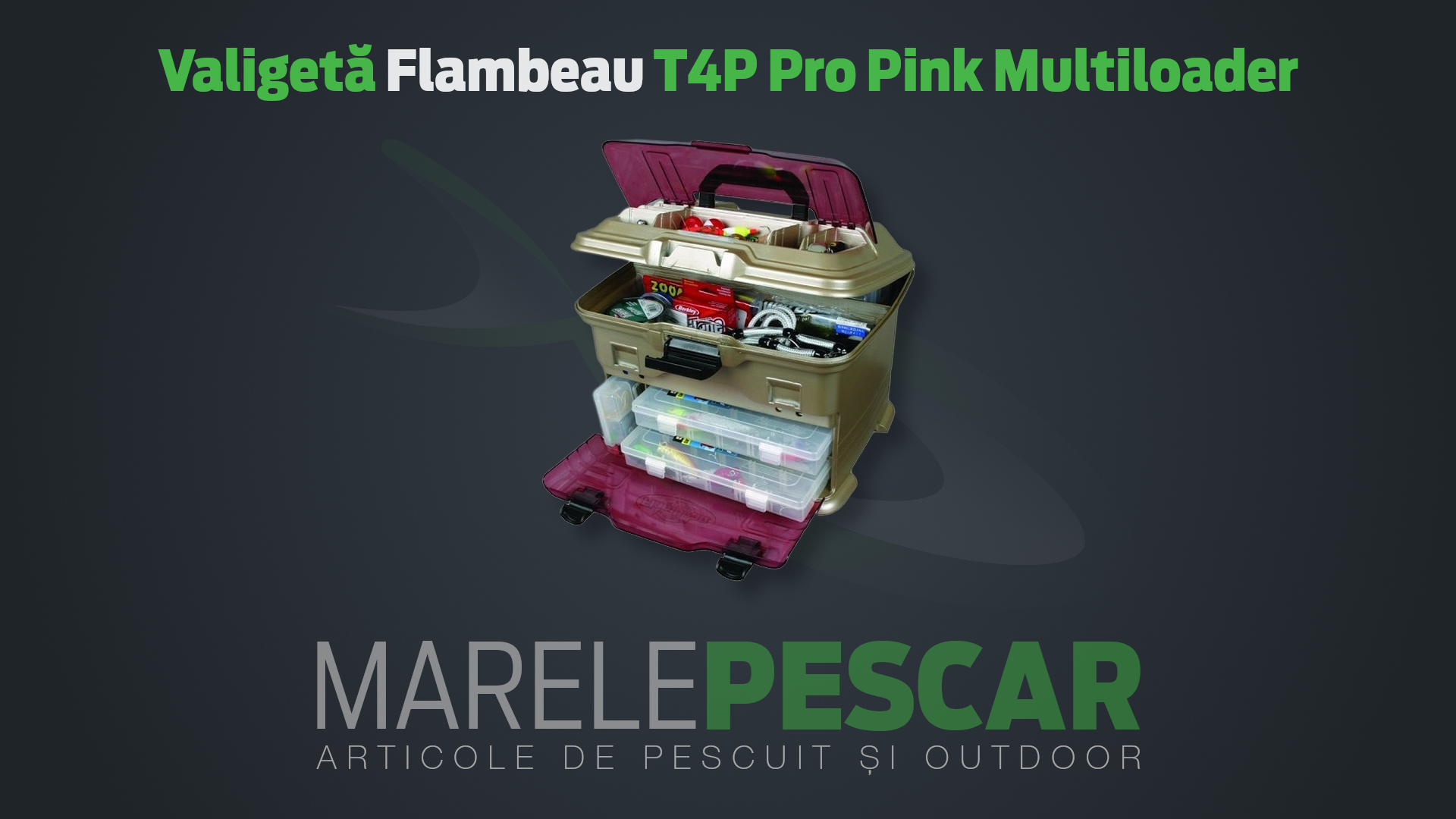 Valigetă Flambeau T4P Pro Pink Multiloader