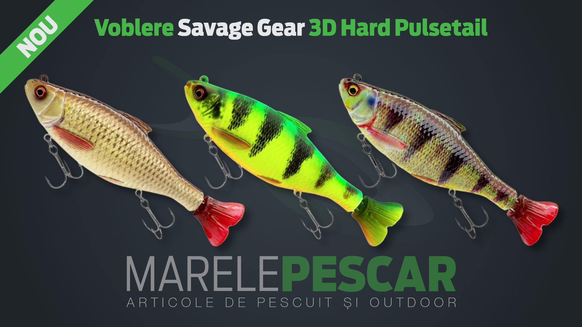 Voblere Savage Gear 3D Hard Pulsetail 