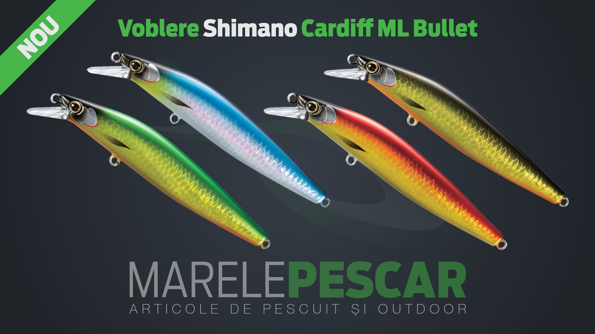 Voblere Shimano Cardiff ML Bullet