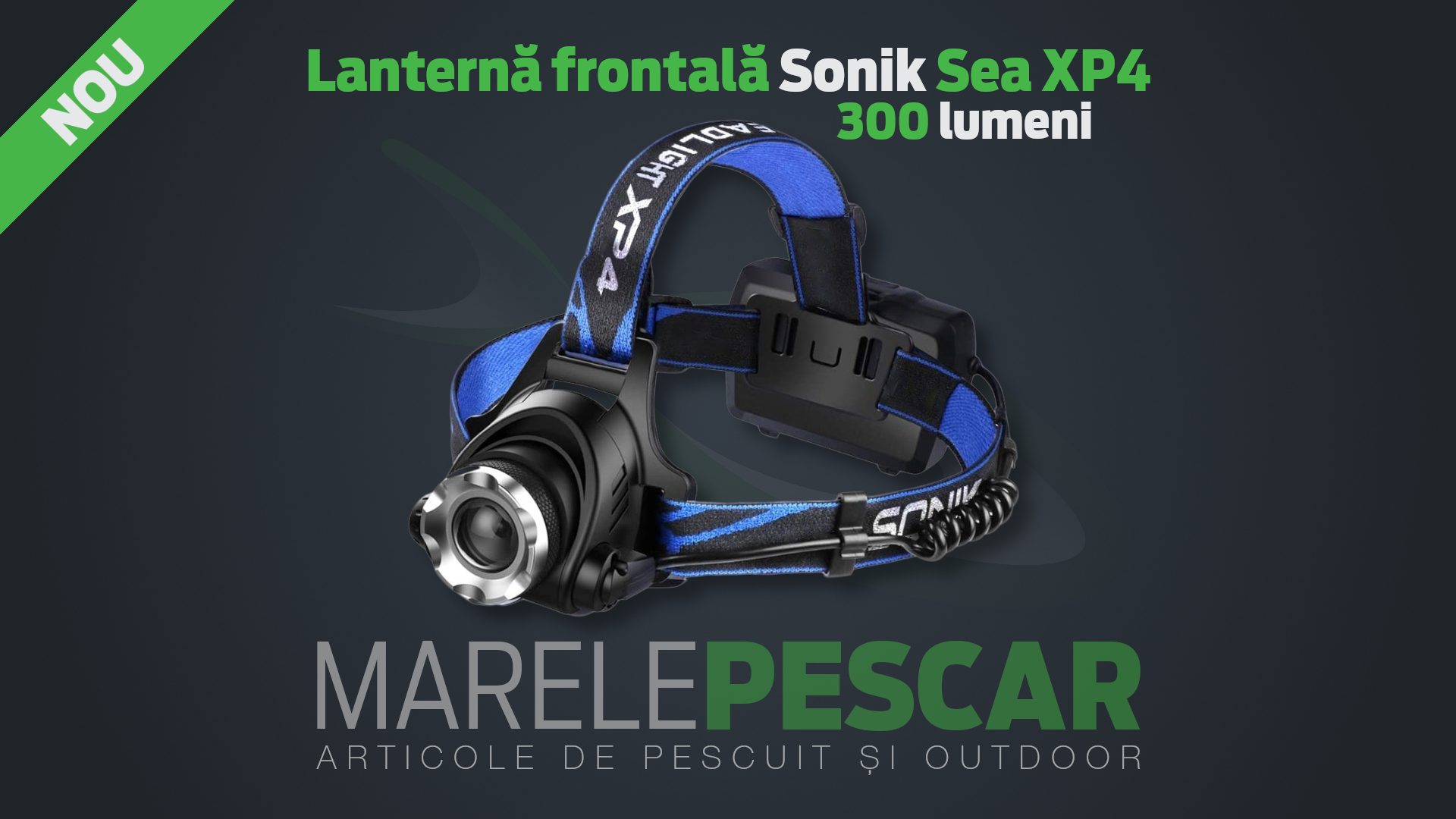 Lanternă frontală Sonik Sea XP4