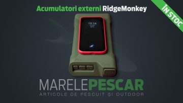 Acumulatori externi RidgeMonkey Vault C-Smart Wireless (acum în stoc)
