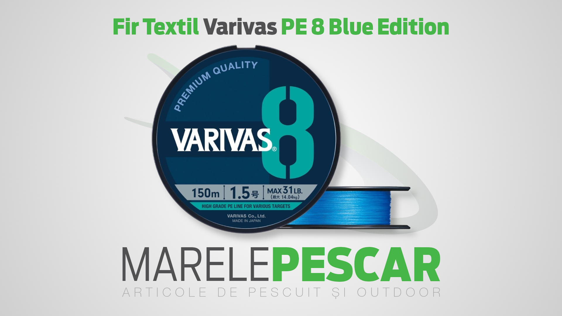 Fir Textil Varivas PE 8 Blue Edition