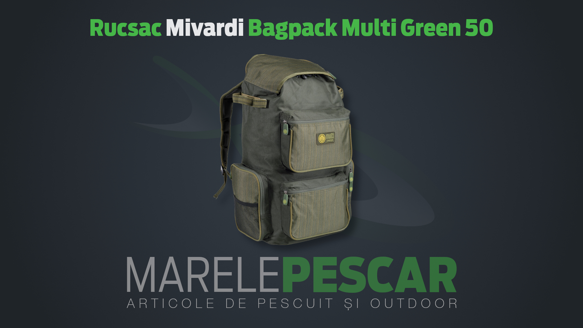 Rucsac Mivardi Bagpack Multi Green 50