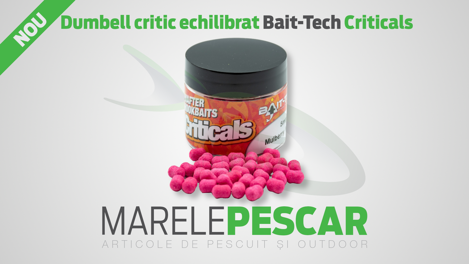 Dumbell critic echilibrat Bait-Tech Criticals