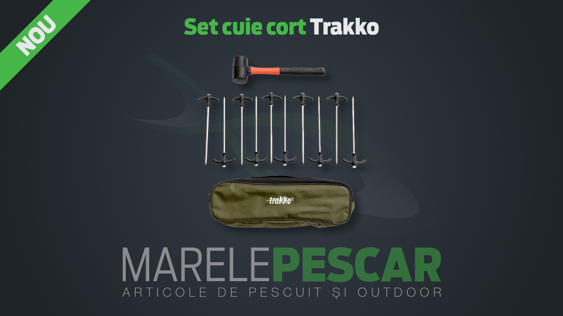 Set cuie cort Trakko