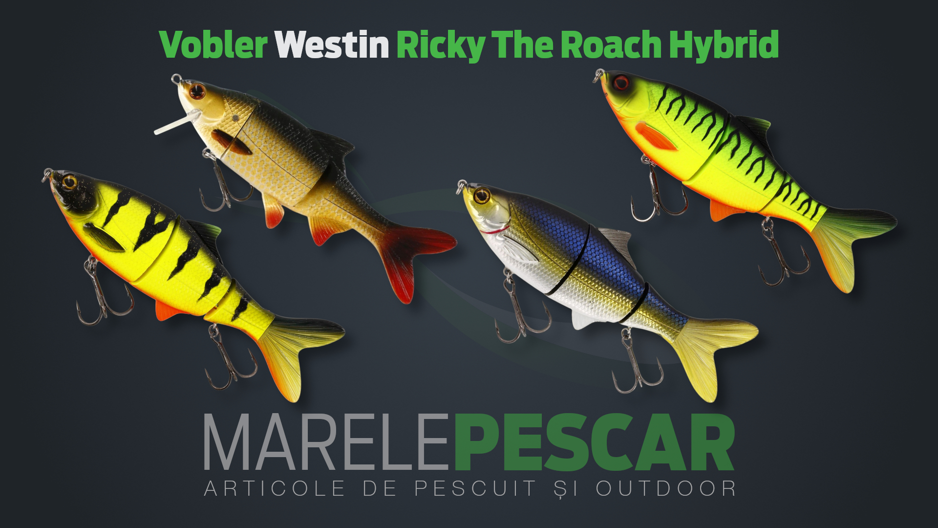 Vobler Westin Ricky The Roach Hybrid