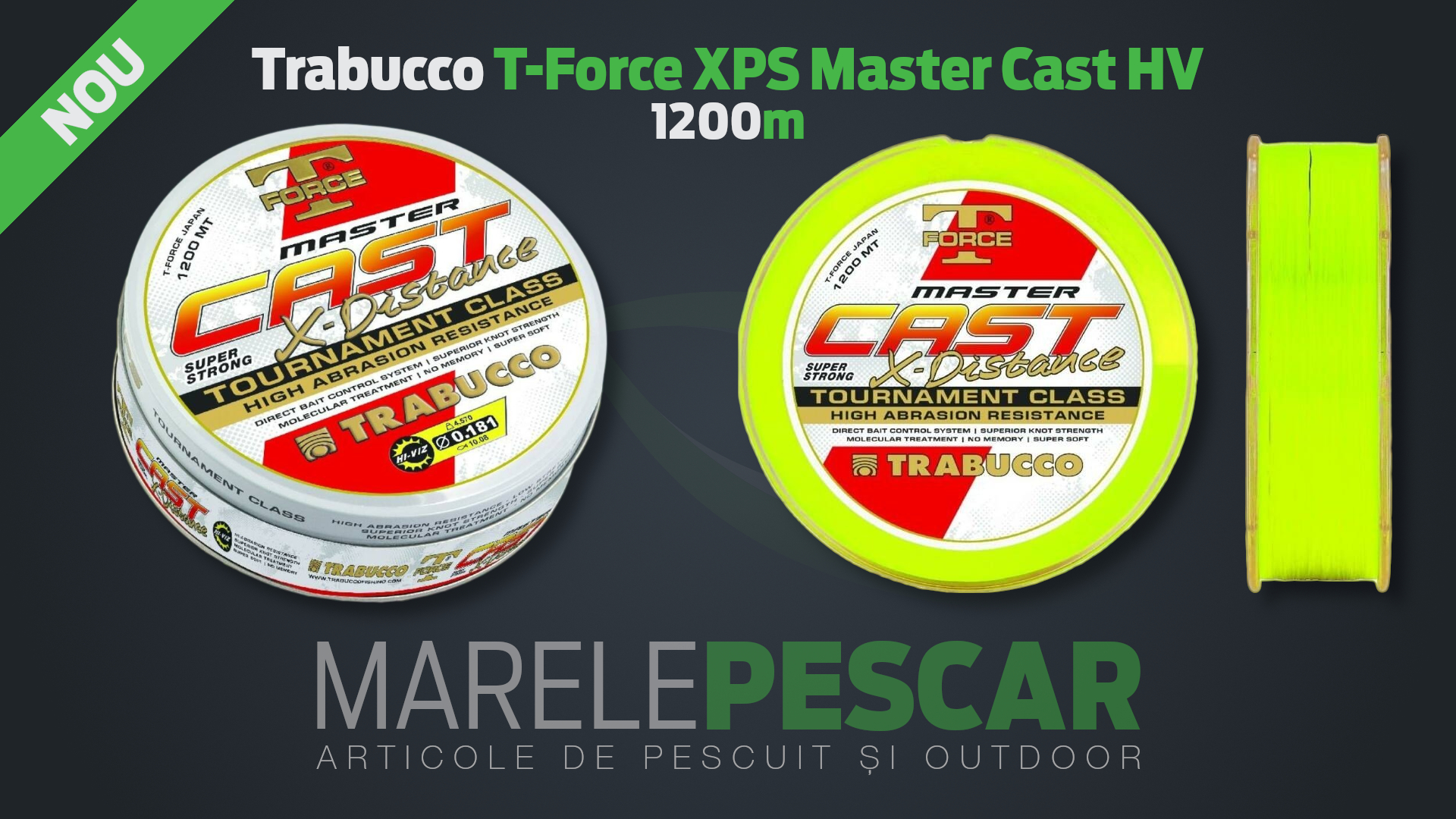 Monofilament Trabucco T-Force XPS Master Cast HV