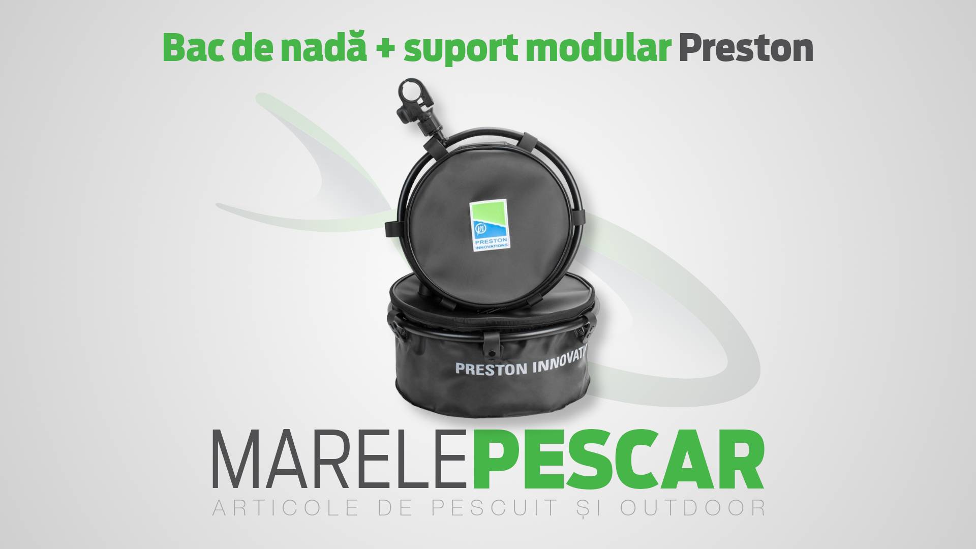 Bac de nadă + suport modular Preston