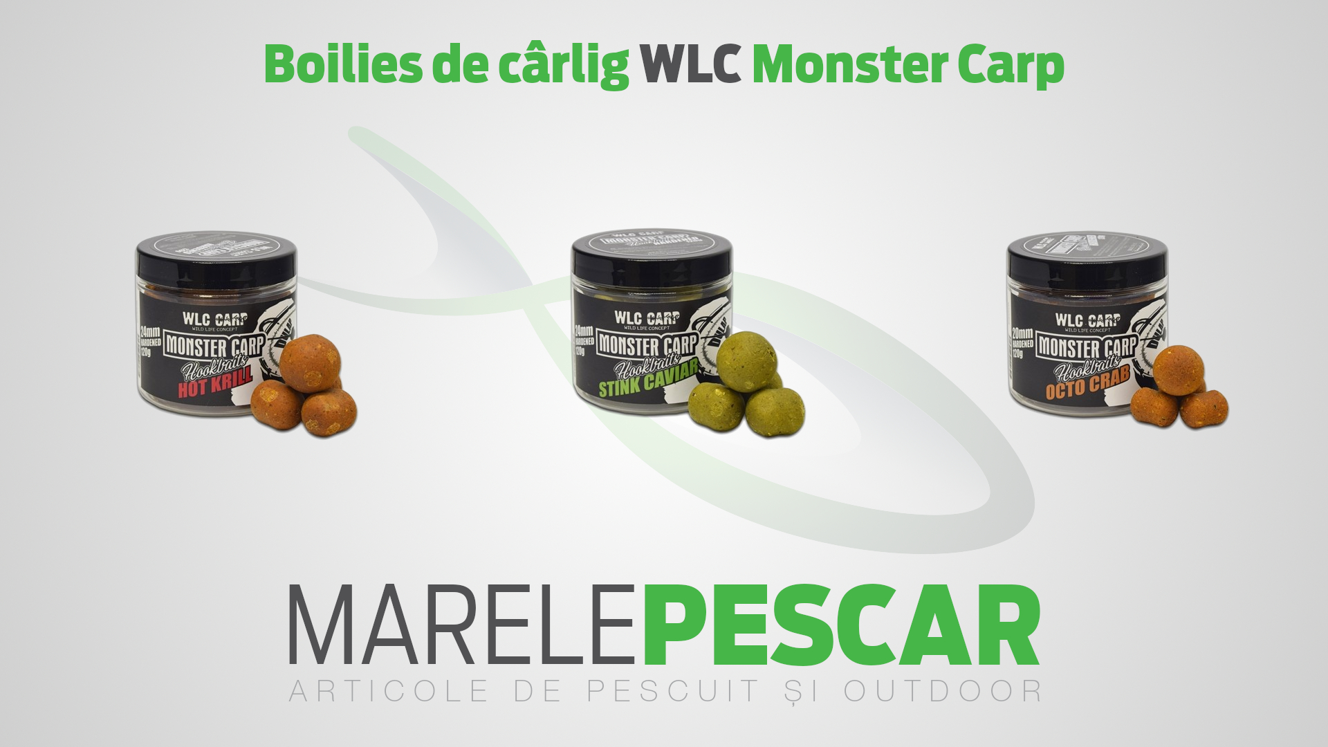 Boilies de cârlig WLC Monster Carp