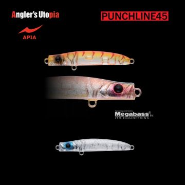 Vobler Apia Punch Line 45, 3gr, 45mm, 02 Shirasu Ichiban